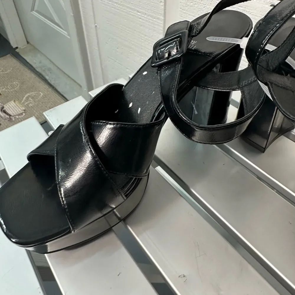 Jeffrey Campbell  Women's Amma Black Size 10 NWOT